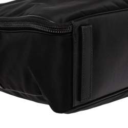 Prada Black Nylon Briefcase 