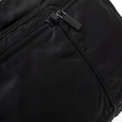 Pre Owned Prada Black Nylon and Leather Messenger Bag