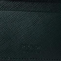 Prada Tri Color Saffiano Leather Bifold Wallet