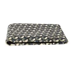 Prada Muliticolor Octagon Print Leather Bifold Wallet