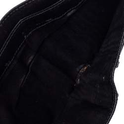 Prada Black Leather Bifold Wallet