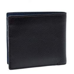 Prada Black Saffiano Leather Bifold Wallet