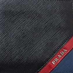 Prada Black Saffiano Leather Bifold Wallet