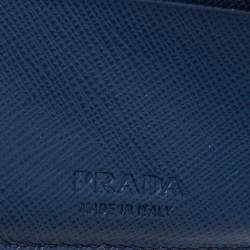 Prada Black Saffiano Leather Bifold Wallet
