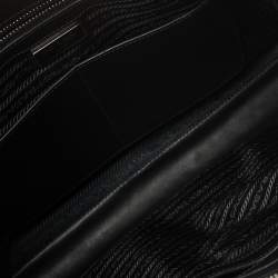 Prada Black Saffiano Leather Briefcase Laptop Bag