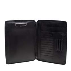 Prada Black Nylon Document Holder