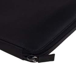 Prada Black Nylon Document Holder