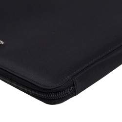Prada Black Nylon Document Holder