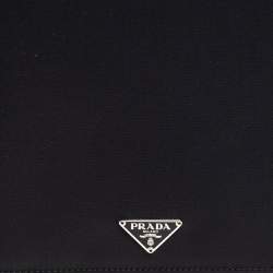 Prada Black Nylon Document Holder