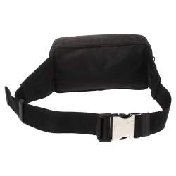 Prada Black Nylon Front Pocket Belt Bag
