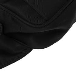 Prada Black Nylon Front Pocket Belt Bag