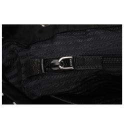 مملوكة مسبقًا Prada Black Nylon Tessuto Backpack