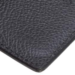 Prada Grey Vitello Grain Leather Bifold Wallet