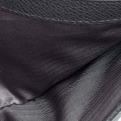 Prada Grey Vitello Grain Leather Bifold Wallet