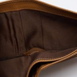 Prada Tan Saffiano Leather Bifold Wallet