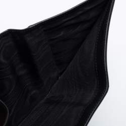 Prada Black Tessuto Nylon Trifold Wallet