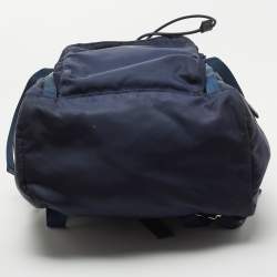 Prada Navy Blue Nylon Backpack