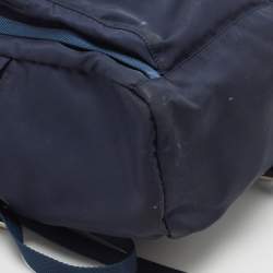 Prada Navy Blue Nylon Backpack