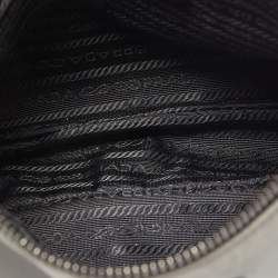 Prada Grey/Black Nylon Crossbody Bag