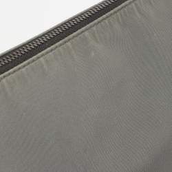 Prada Grey/Black Nylon Crossbody Bag