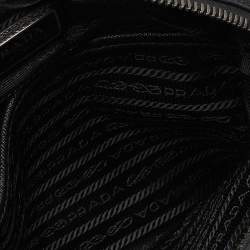 Prada Black Re-Nylon & Saffiano Leather Shoulder Bag