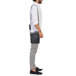 Prada Black Re-Nylon & Saffiano Leather Shoulder Bag