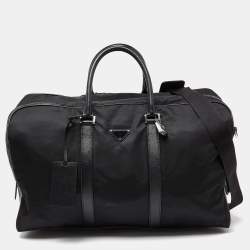 Prada nylon travel outlet bag