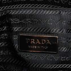 Prada Black Saffiano Lux Leather Briefcase Laptop Bag