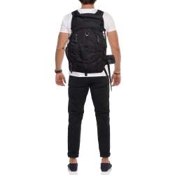 Prada Black Nylon Drawstring Backpack