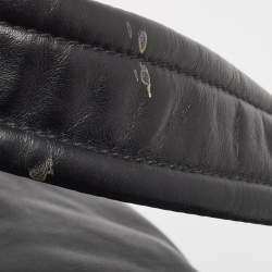 Prada Black Soft Leather Drawstring Backpack