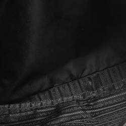 Prada Black Nylon and Leather Messenger Bag