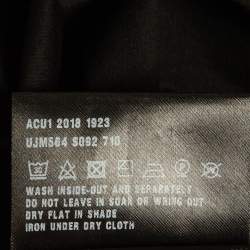 Pre Owned Prada Black Cotton Jersey Crew Neck T-Shirt XS
