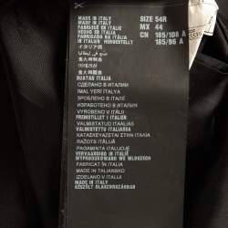 Pre Owned Prada Black Wool Blend Single Breasted Pants Suit XXL