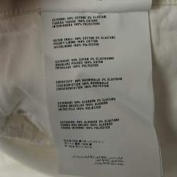 Prada White Denim Slim Fit Jeans L Waist 34"