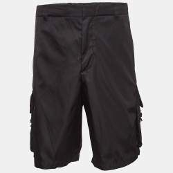 Prada Black Re-Nylon cargo Shorts XXL