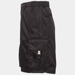 Prada Black Re-Nylon cargo Shorts XXL