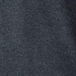 Prada Grey Wool Blend Knit V-Neck Sweater L