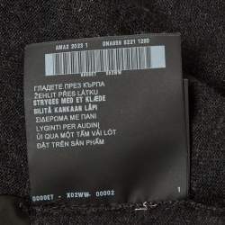 Prada Grey Wool Knit Buttoned Cardigan L