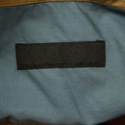 Prada Pink Cotton Paneled Button Front Shirt XL