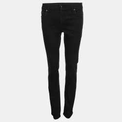 Prada Black Cotton Pants M