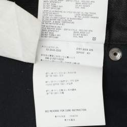 Prada Indigo Blue Cotton Blend Tapered Fit Pants L