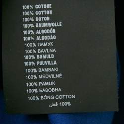 Pre Owned Prada Blue Jersey Crew Neck T-Shirt XL