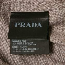 Prada Red Printed Cotton Button Front Shirt L
