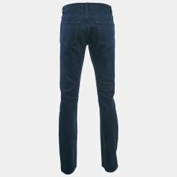Prada Navy Blue Denim Regular Fit Jeans L Waist 34"
