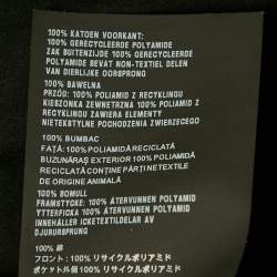 مملوكة مسبقًا Prada Black Cotton Patch Pocket Detail V-Neck T-Shirt L