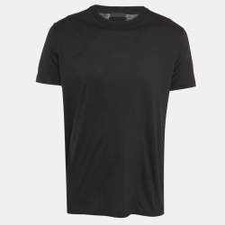 Prada Black Jersey Crewneck T-Shirt XL
