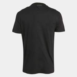 Prada Black Jersey Crewneck T-Shirt XL