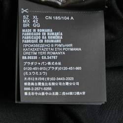 Prada Black Jersey Crewneck T-Shirt XL