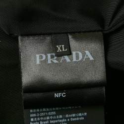 Prada Black Nylon Quilted Down Gilet XS
