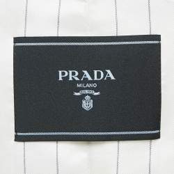 Prada Black Wool and Satin Vest M